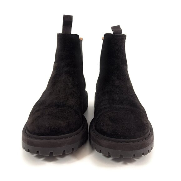 Common Projects Mens Winter Chelsea Boots Brown Suede Size 45 US 12 Italy - Picture 3 of 14